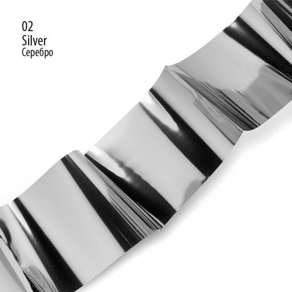 Фольга для лиття PNB 02 Silver, 4х100 см PNB-8605 фото