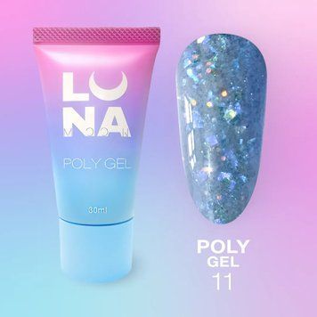 Полігель для нарощування Poly Gel №11 / 30ml 876-4887-1380 фото