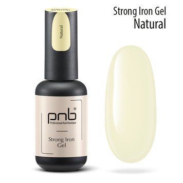 Гель-архітектор Strong Iron Gel Natural 8 мл PNB-4126 фото