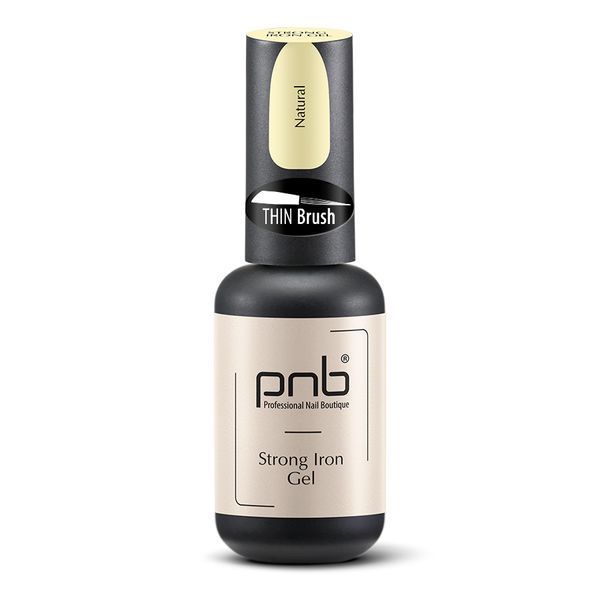 Гель-архітектор Strong Iron Gel Natural 8 мл PNB-4126 фото