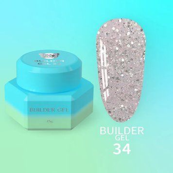 Гель для нарощування Builder Gel №34 BG-L34 фото