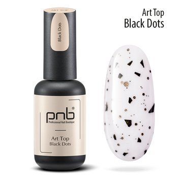 Art Top PNB, Black Dots, Matte, No wipe, 8 ml PNB-3111 фото
