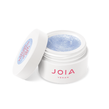 Моделюючий гель Creamy Builder Gel JOIA vegan, 025 Polar Sparkle, 15 мл 11870 фото