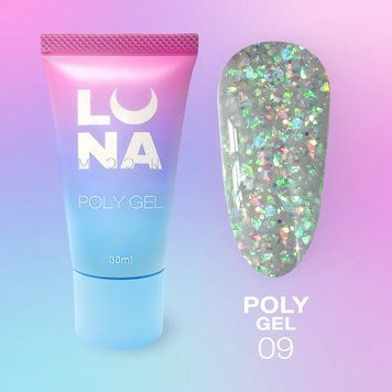 Полігель для нарощування Poly Gel №9 / 30ml 876-4885-1378 фото