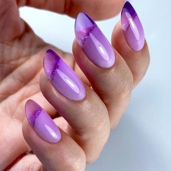 PNB UV/LED Strong Iron Gel, Crystal Violet, 8 ml PNB-4226 фото