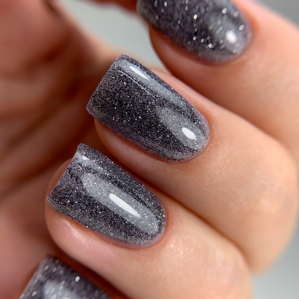 UV/LED Gel Polish SHOCK EFFECT 09 Crystal black PNB 8 ml PNB-2017 фото