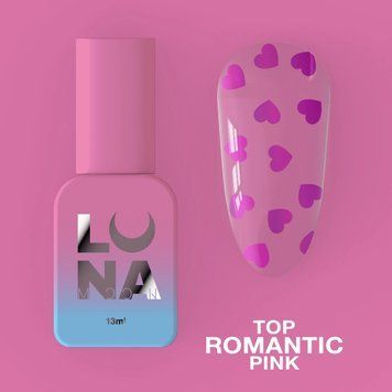 Топ для гель-лаку Top Romantic Pink / 13ml 300-3363 фото