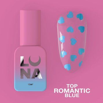 Топ для гель-лаку Top Romantic Blue / 13ml 300-3362 фото