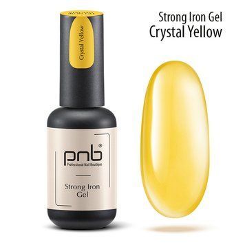 PNB UV/LED Strong Iron Gel, Crystal Yellow, 8 ml PNB-4228 фото