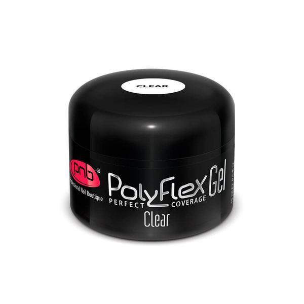 Поліфлекс гель прозорий / UV/LED PolyFlex Gel Clear 15 ml PNB-4210 фото