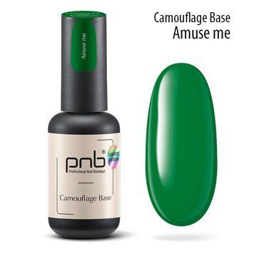 Камуфлююча каучукова база PNB, Розваж мене/Camouflage Base PNB, Amuse me, 8 мл PNB-4024 фото