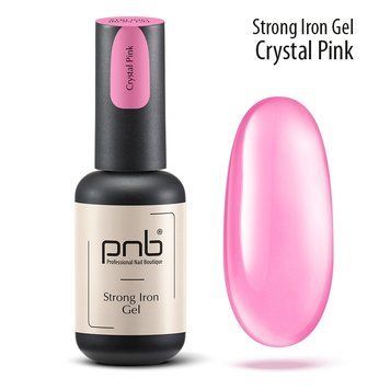 PNB UV/LED Strong Iron Gel, Crystal Pink, 8 ml PNB-4229 фото