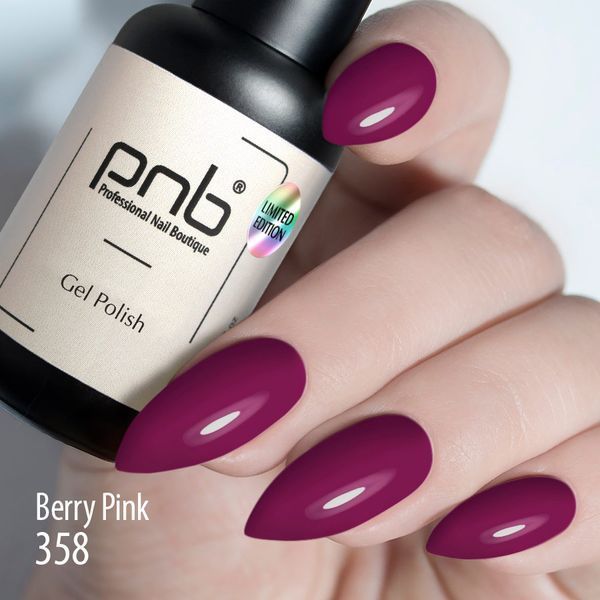 Гель лак PNB 358, 8 мл PNB-1358 фото