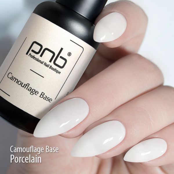 UV/LED Camouflage Base PNB, Porcelain, 8 ml PNB-2133 фото