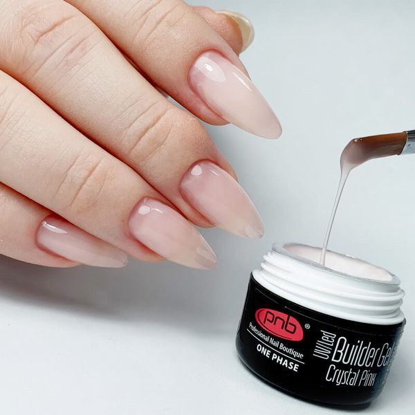 PNB UV/LED One Phase Builder Gel, Crystal Pink, 15 ml PNB-4101 фото