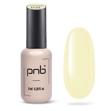 Гель лак PNB 02L Butter Yellow, 8 мл PNB-4573 фото