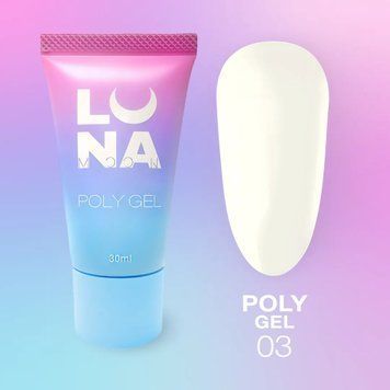 Полігель для нарощування Poly Gel №3 / 30ml 876-4879-1372 фото