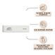 Баф-брусок PNB 180 White, прямокутний PNB-7006 фото 2