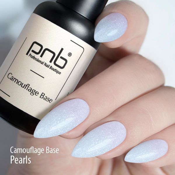 UV/LED Camouflage Base PNB, Pearls, 8 ml PNB-2154 фото