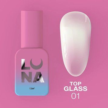 Топ для гель-лаку Top Glass №1 / 13ml 300-2758 фото