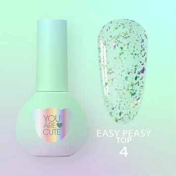 Топ для гель-лаку Top Easy Peasy №4 TE-0004 фото