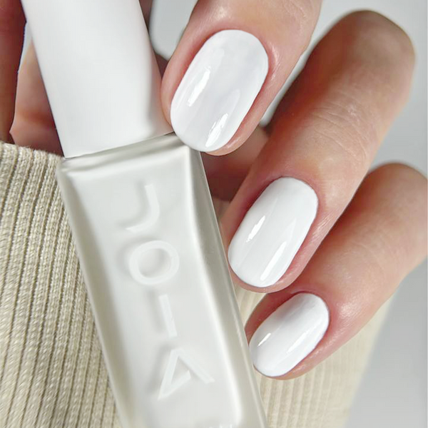 Лак для нігтів Nail care polish 4in1 JOIA vegan, 01 Ideal white, 8 мл 102228 фото