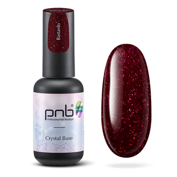 PNB UV/LED Crystal Base Bastardo, red, 8 ml PNB-2248 фото
