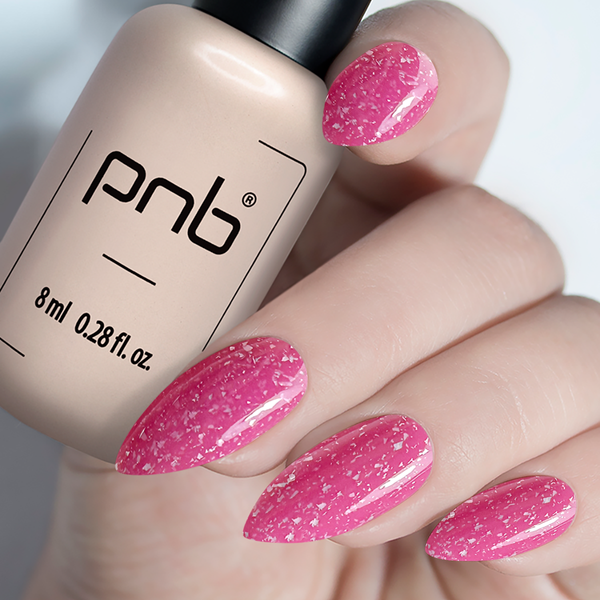 Камуфлююча база PNB, Glitter Rose, 8 мл PNB-4169 фото