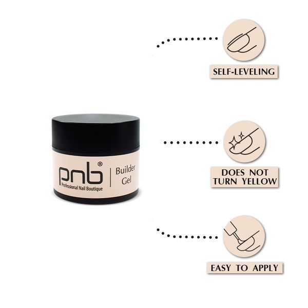 PNB UV/LED Builder Gel, Natural Pink, 15ml PNB-4132 фото