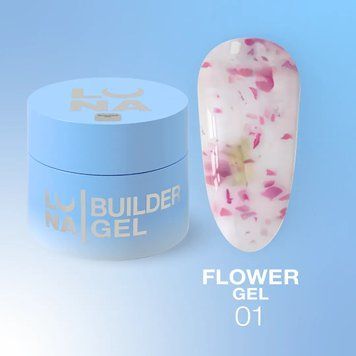Гель для нарощування Flower Gel №1 / 15ml 323-4482-1265 фото