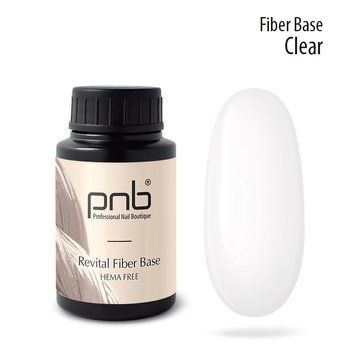 PNB UV/LED Revital Fiber Base, Clear, HEMA FREE 30 ml PNB-4010 фото