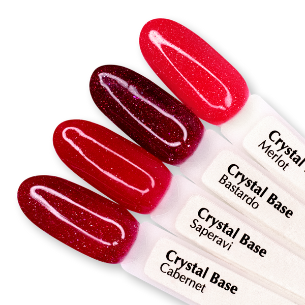 PNB UV/LED Crystal Base Cabernet, red, 8 ml PNB-2249 фото
