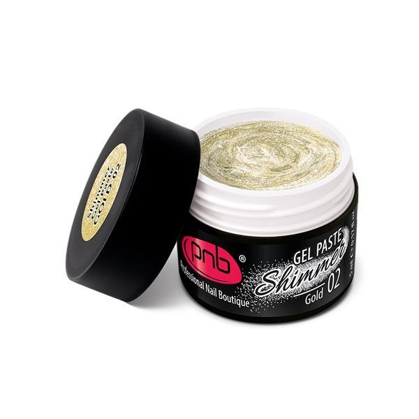 Shimmer Gel Paste PNB 02 gold PNB-5402 фото