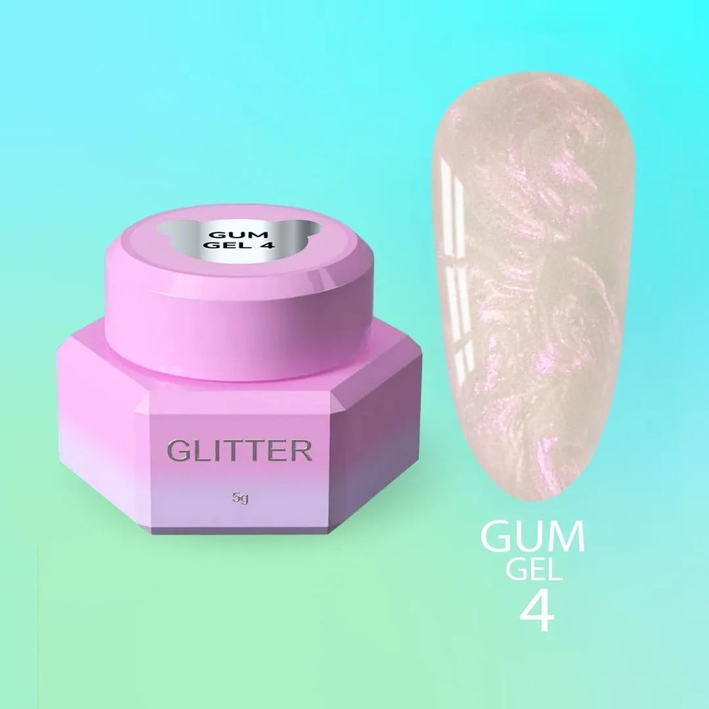 Гель-жуйка для дизайну Gum Gel №4 GG-04 фото