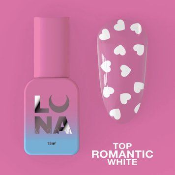 Топ для гель-лаку Top Romantic White / 13ml 300-2273 фото