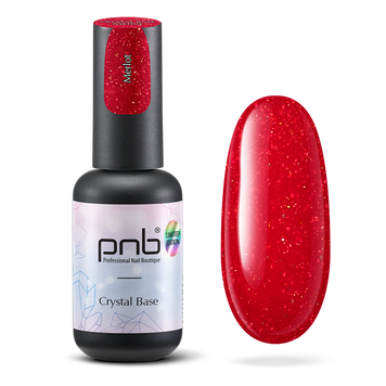 PNB UV/LED Crystal Base Merlot, red, 8 ml PNB-2250 фото