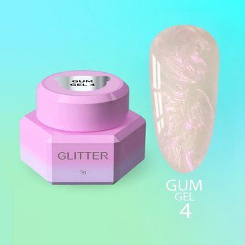 Гель-жуйка для дизайну Gum Gel №4 GG-04 фото