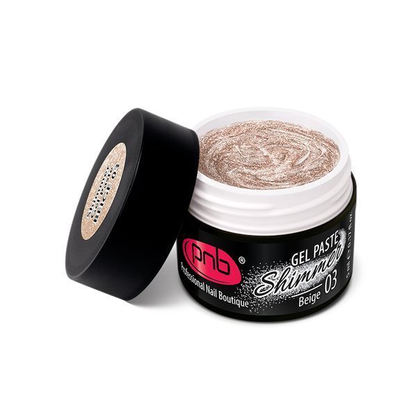 Shimmer Gel Paste PNB 03 beige PNB-5403 фото