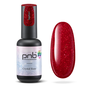 PNB UV/LED Crystal Base Saperavi, red, 8 ml PNB-2251 фото