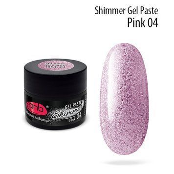 Shimmer Gel Paste PNB 04 pink metallic PNB-5404 фото