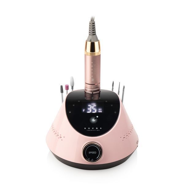 Фрезер X2 PRO Bucos Nail Drill 65W/35000 BLUSH PINK BUCO-004 фото