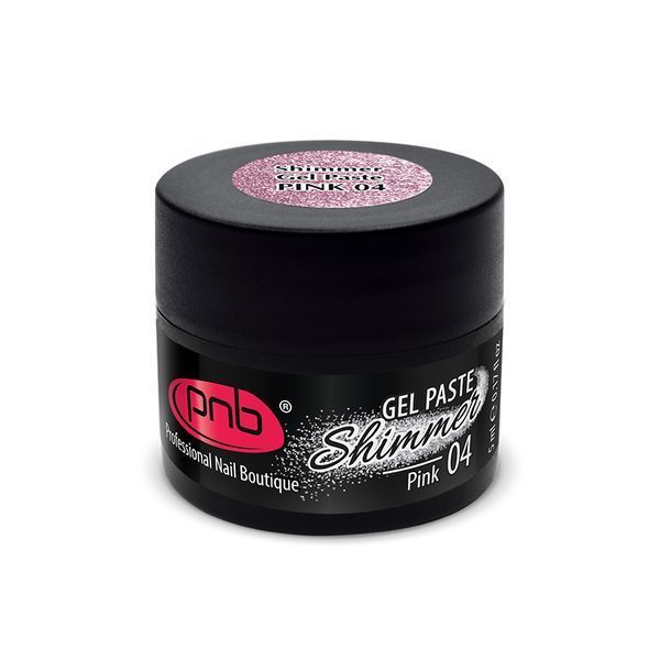 Shimmer Gel Paste PNB 04 pink metallic PNB-5404 фото