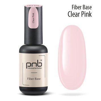 PNB UV/LED Fiber Base, Clear Pink, 8ml PNB-2110 фото
