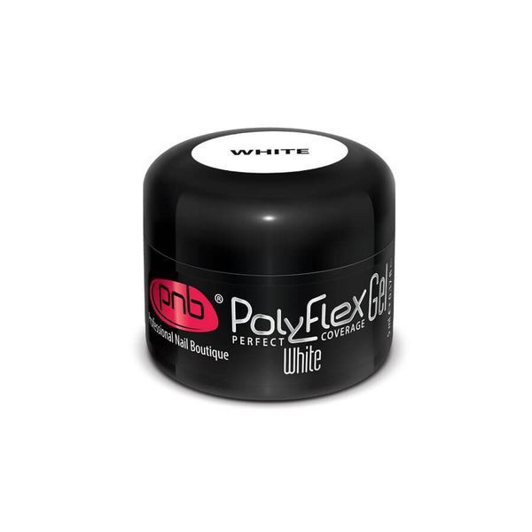 Поліфлекс гель білий / UV / LED PolyFlex Gel White, 5 ml PNB-4203 фото