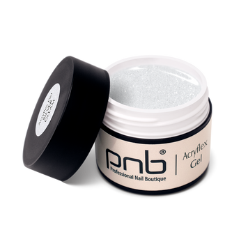 PNB UV/LED Acryflex Gel, Silver Glam, 15 ml PNB-4152 фото