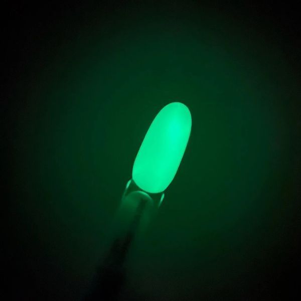 Топ для гель-лаку, що світиться у темряві Top Shine Dark Green / 13ml 300-0624 фото