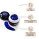Shimmer Gel Paste PNB 06 blue PNB-5406 фото 6