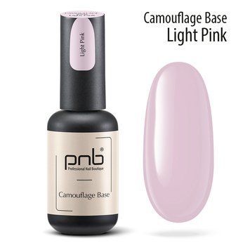 PNB UV/LED Camouflage Base, Light Pink, 8ml PNB-2108 фото