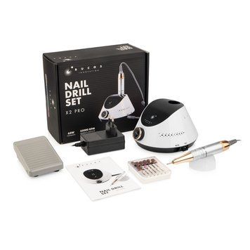 Фрезер X2 PRO Bucos Nail Drill 65W/35000 WHITE PEARL BUCO-006 фото