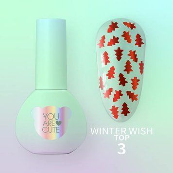 Топ для гель-лаку Top Winter Wish №3 TW-0003 фото
